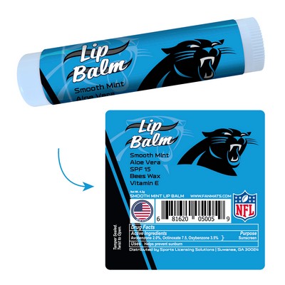 Fan Mats  LLC Carolina Panthers Lip Balm SPF 15 Blue