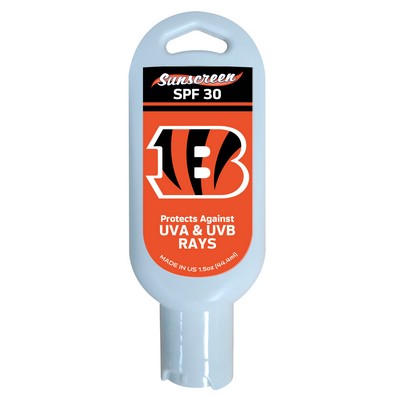 Fan Mats  LLC Cincinnati Bengals Sunscreen SPF 30 Orange