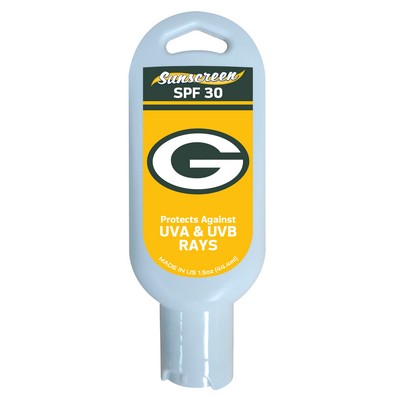 Fan Mats  LLC Green Bay Packers Sunscreen SPF 30 Yellow