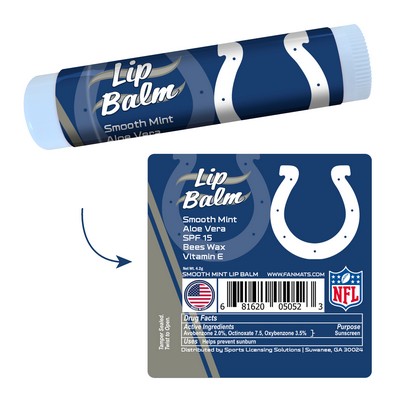 Fan Mats  LLC Indianapolis Colts Lip Balm SPF 15 Blue