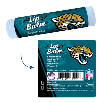 Fan Mats  LLC Jacksonville Jaguars Lip Balm SPF 15 Teal