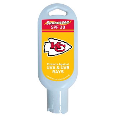 Fan Mats  LLC Kansas City Chiefs Sunscreen SPF 30 Yellow