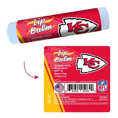 Fan Mats  LLC Kansas City Chiefs Lip Balm SPF 15 Red