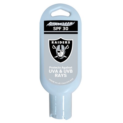 Fan Mats  LLC Las Vegas Raiders Sunscreen SPF 30 Gray