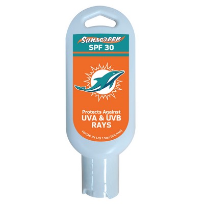 Fan Mats  LLC Miami Dolphins Sunscreen SPF 30 Orange