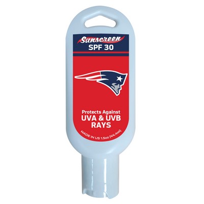 Fan Mats  LLC New England Patriots Sunscreen SPF 30 Red