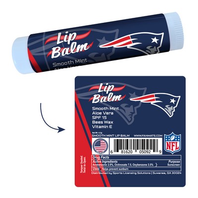 Fan Mats  LLC New England Patriots Lip Balm SPF 15 Navy