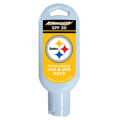 Fan Mats  LLC Pittsburgh Steelers Sunscreen SPF 30 Yellow