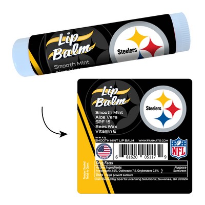 Fan Mats  LLC Pittsburgh Steelers Lip Balm SPF 15 Black