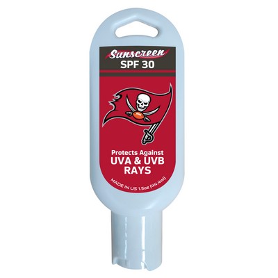 Fan Mats  LLC Tampa Bay Buccaneers Sunscreen SPF 30 Red