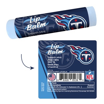 Fan Mats  LLC Tennessee Titans Lip Balm SPF 15 Navy