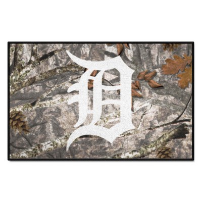 Fan Mats  LLC Detroit Tigers Starter Mat Camo Camo