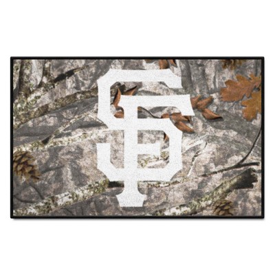 Fan Mats  LLC San Francisco Giants Starter Mat Camo Camo