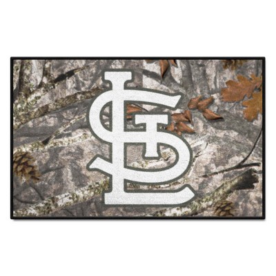 Fan Mats  LLC St. Louis Cardinals Starter Mat Camo Camo