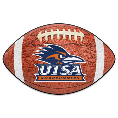 Fan Mats  LLC UTSA Roadrunners Football Mat Brown