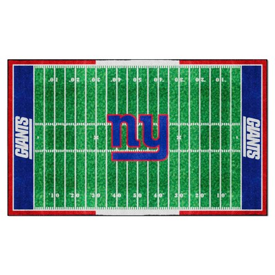 Fan Mats  LLC New York Giants 6x10 Rug Green