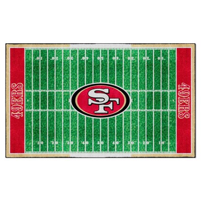 Fan Mats  LLC San Francisco 49ers 6x10 Rug Green