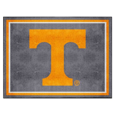 Fan Mats  LLC Tennessee Volunteers 8x10 Rug Gray