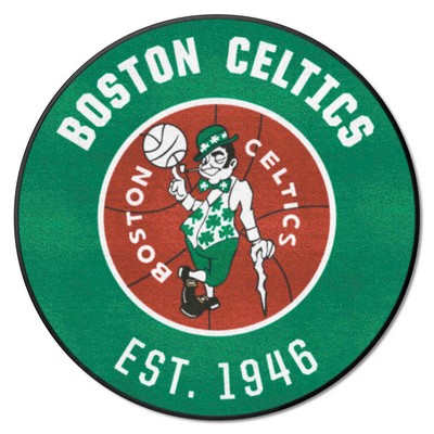 Fan Mats  LLC Boston Celtics Roundel Mat Retro Green