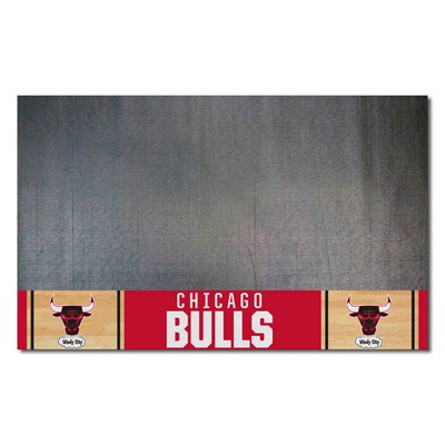 Fan Mats  LLC Chicago Bulls Grill Mat Retro Black