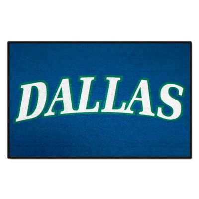 Fan Mats  LLC Dallas Mavericks Starter Mat Retro Blue