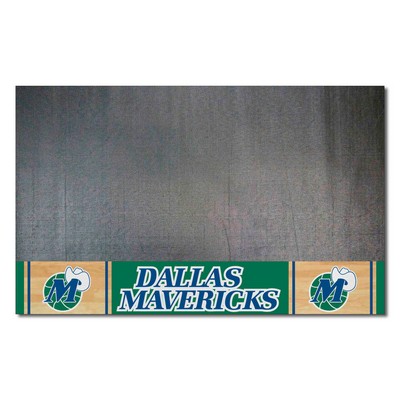 Fan Mats  LLC Dallas Mavericks Grill Mat Retro Black