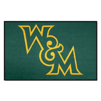 Fan Mats  LLC William & Mary Tribe Starter Mat Green