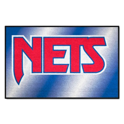 Fan Mats  LLC New Jersey Nets Starter Mat Retro Blue