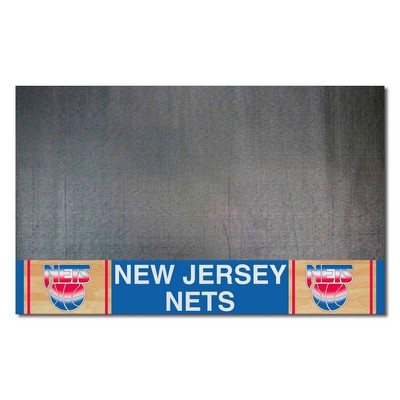 Fan Mats  LLC New Jersey Nets Grill Mat Retro Black