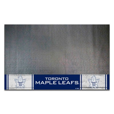 Fan Mats  LLC Toronto Maple Leafs Grill Mat Retro Black