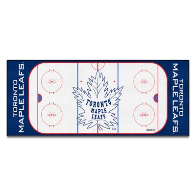 Fan Mats  LLC Toronto Maple Leafs Rink Runner Retro White