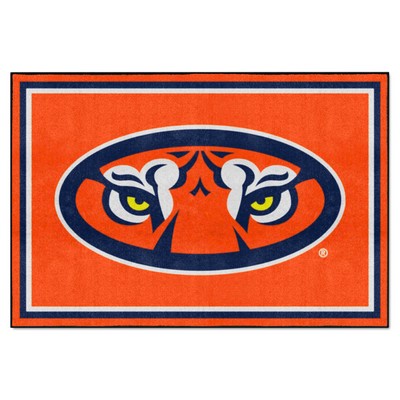 Fan Mats  LLC Auburn Tigers 5x8 Rug Orange