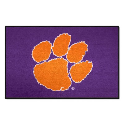 Fan Mats  LLC Clemson Tigers Starter Mat Purple