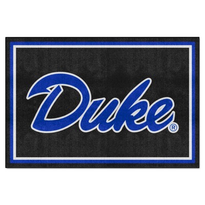 Fan Mats  LLC Duke Blue Devils 5x8 Rug Black