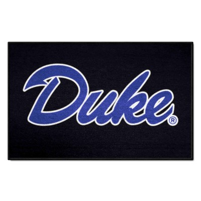 Fan Mats  LLC Duke Blue Devils Starter Mat Black