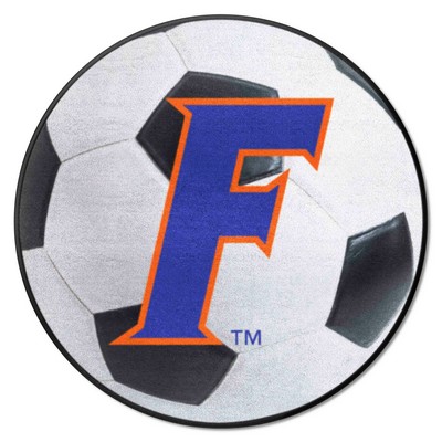 Fan Mats  LLC Florida Gators Soccer Ball Mat White