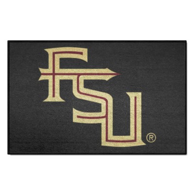 Fan Mats  LLC Florida State Seminoles Starter Mat Black