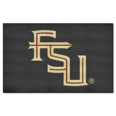 Fan Mats  LLC Florida State Seminoles Ulti-Mat Black