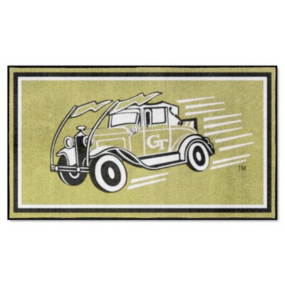 Fan Mats  LLC Georgia Tech Yellow Jackets 3x5 Rug Gold