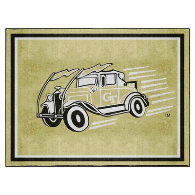 Fan Mats  LLC Georgia Tech Yellow Jackets 8x10 Rug Gold