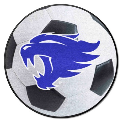 Fan Mats  LLC Kentucky Wildcats Soccer Ball Mat White