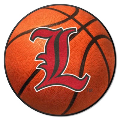 Fan Mats  LLC Louisville Cardinals Basketball Mat Orange