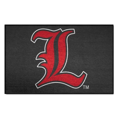 Fan Mats  LLC Louisville Cardinals Starter Mat Black