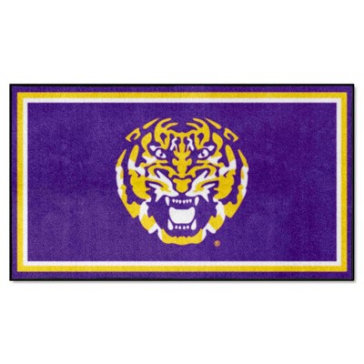 Fan Mats  LLC LSU Tigers 3x5 Rug Purple