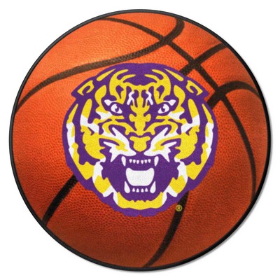 Fan Mats  LLC LSU Tigers Basketball Mat Orange