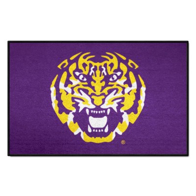 Fan Mats  LLC LSU Tigers Starter Mat Purple