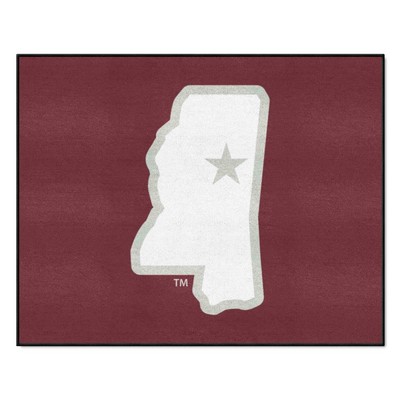 Fan Mats  LLC Mississippi State Bulldogs All-Star Mat Maroon