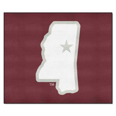 Fan Mats  LLC Mississippi State Bulldogs Tailgater Mat Maroon