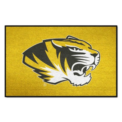 Fan Mats  LLC Missouri Tigers Starter Mat Yellow