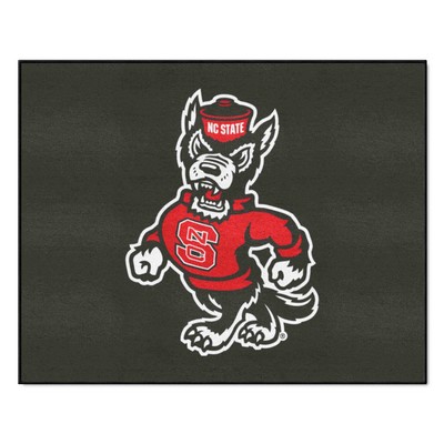 Fan Mats  LLC NC State Wolfpack All-Star Mat Black